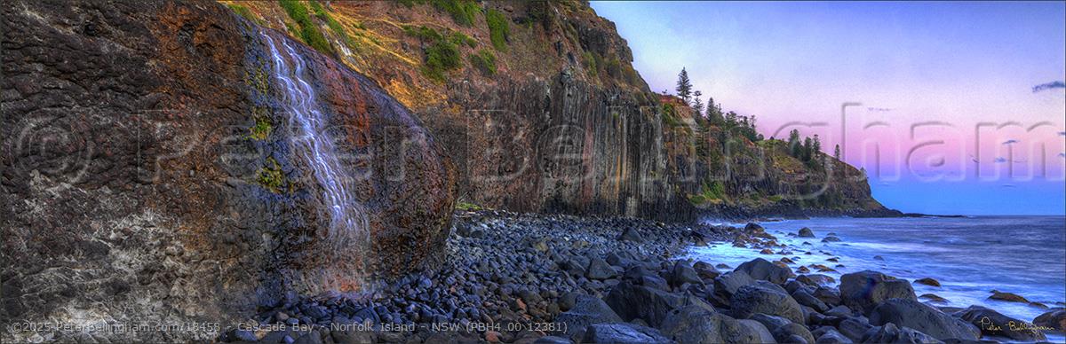 Peter Bellingham Photography Cascade Bay - Norfolk Island - NSW (PBH4 00 12381)